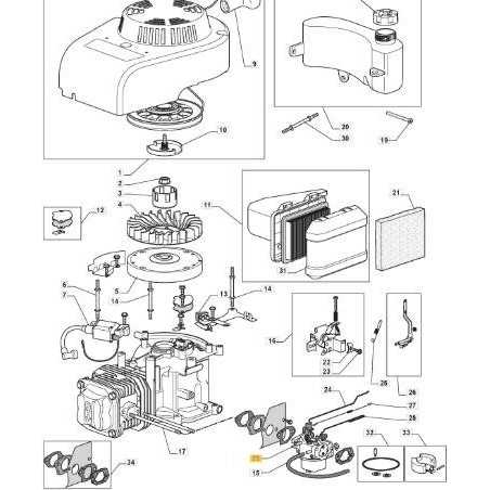 CARBURATORE LC1P61 170020531-0001 ORIGINALE STIGA - 118550390/0 | NewgardenParts.com