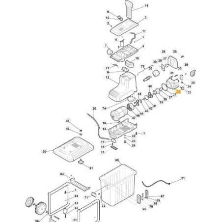 BOÎTIER STIGA ORIGINAL - 118802190/0 | NewgardenParts.com
