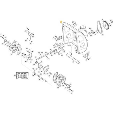 WHITE AUGER CARTER - AS62P ORIGINAL STIGA - 118820267/0 | NewgardenParts.com
