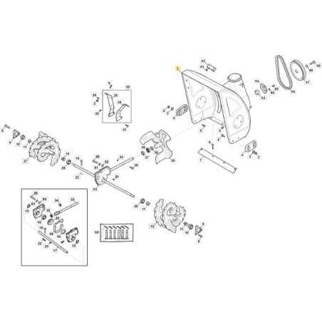 BLACK AUGER CARTER - AS56P ORIGINAL STIGA - 118820232/1 | NewgardenParts.com