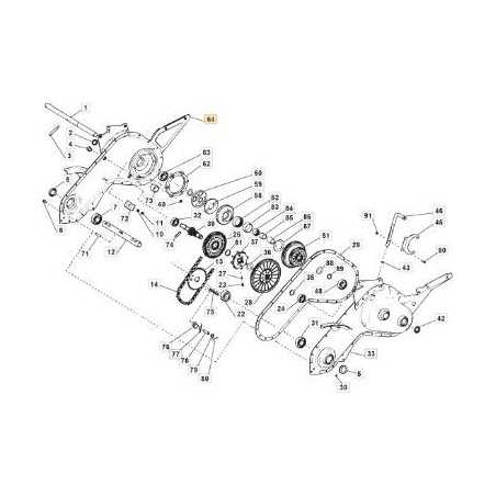 CARTER KIT GIALLO SINISTRO ORIGINALE STIGA - 118800336/0 | NewgardenParts.com