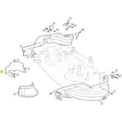 CARTER DX PIATTO MTR108 SD (MOA INT.) ORIGINALE STIGA - 325060187/0 | NewgardenParts.com