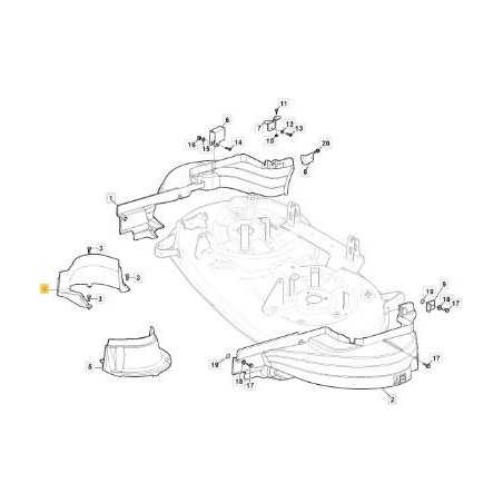 RIGHT FLAT CRANKCASE MTR108 SD (INT. MOA) ORIGINAL STIGA - 325060187/0 | NewgardenParts.com