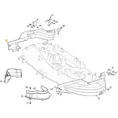 CARTER DX PIATTO MTR118 SD (MOA EST.) ORIGINALE STIGA - 325060183/0 | NewgardenParts.com