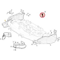 CARTER DX PIATTO MTRHE118 SD (MOA EST.) ORIGINALE STIGA - 325060189/0 | NewgardenParts.com