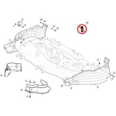 CARTER DX PIATTO MTRHE118 SD (MOA EST.) ORIGINALE STIGA - 325060189/1 | NewgardenParts.com