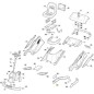 ISO-KURBELGEHÄUSE RECHTS FMC 112 (GTR) SCHWARZ ORIGINAL STIGA - 337060029/0