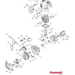 ORIGINAL STIGA ENGINE CRANKCASE - 118801981/0