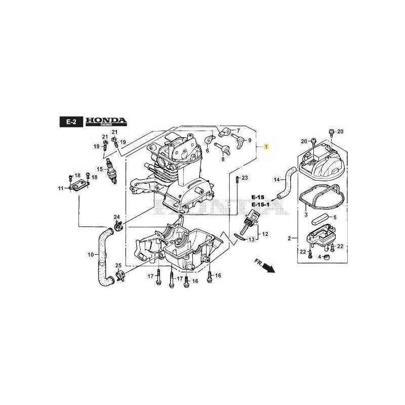 ORIGINAL STIGA ENGINE CRANKCASE - 118551708/0