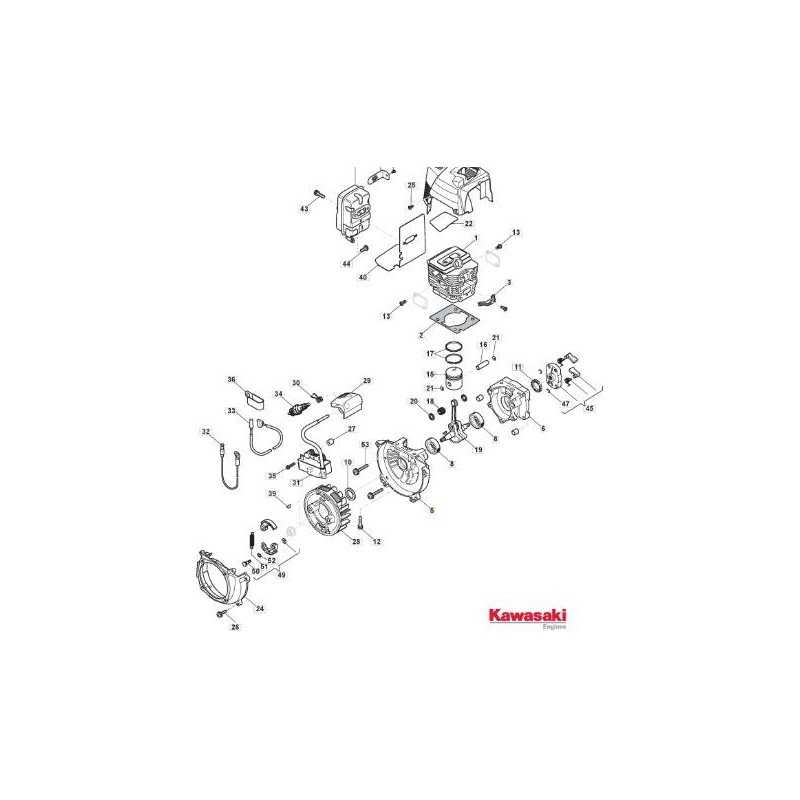 ORIGINAL STIGA ENGINE CRANKCASE - 118801821/0