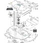CARTER PR.CIN.TRASMISSIONE CD85-95-105 NCS8000N ORIGINALE STIGA - 337060024/0