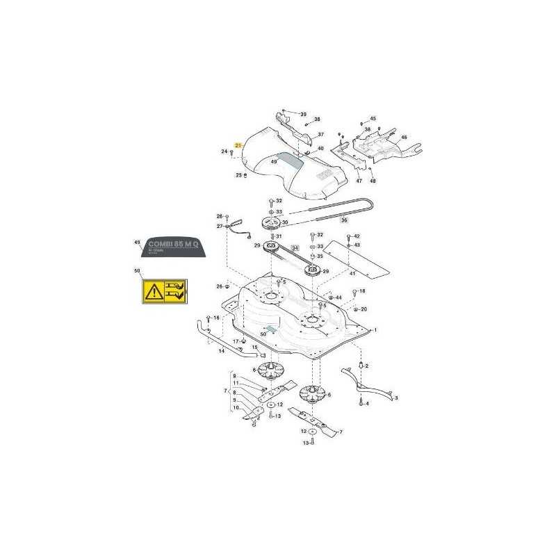 CARTER PR.CIN.TRASMISSIONE CD85-95-105 NCS8000N ORIGINALE STIGA - 337060031/0