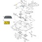 ÜBERTRAGUNGSDRUCKERGEHÄUSE CD85-95-105 NCS8000N ORIGINAL STIGA - 337060031/0