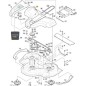 TAPA PROTECTOR CORREA TRANSMISION ORIGINAL STIGA CD100 NCS8000N - 337060023/0