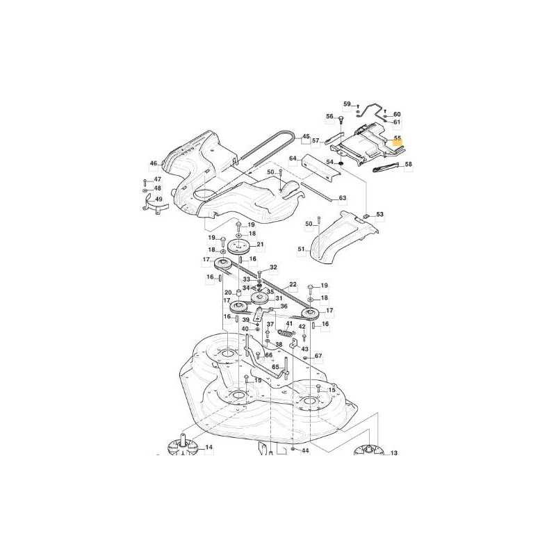 TAPA PROTECTOR CORREA PLANA 110/125 (ISO) ORIGINAL STIGA - 337060009/0