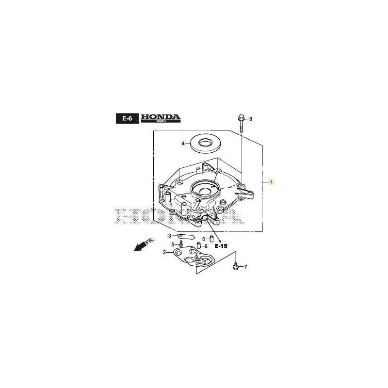 ORIGINAL STIGA UPPER ENGINE CRANKCASE - 118551717/0