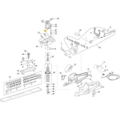 ORIGINAL STIGA UPPER CRANKCASE - 118801675/0 | NewgardenParts.com