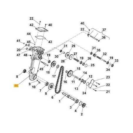CARTER DE TRANSMISION ORIGINAL STIGA - 118802815/0 | NewgardenParts.com
