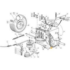 CADENA 12.7 50 M.F.R. GRUPO ORIGINAL STIGA ECO RIDER - 119700047/0 | NewgardenParts.com