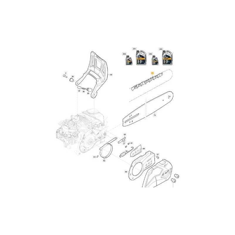 CADENA 15 pulgadas 21BP-64E ORIGINAL STIGA - 118801747/0