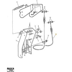 CABLE CHIMENEA STIGA ORIGINAL - 1812-1305-01 | NewgardenParts.com