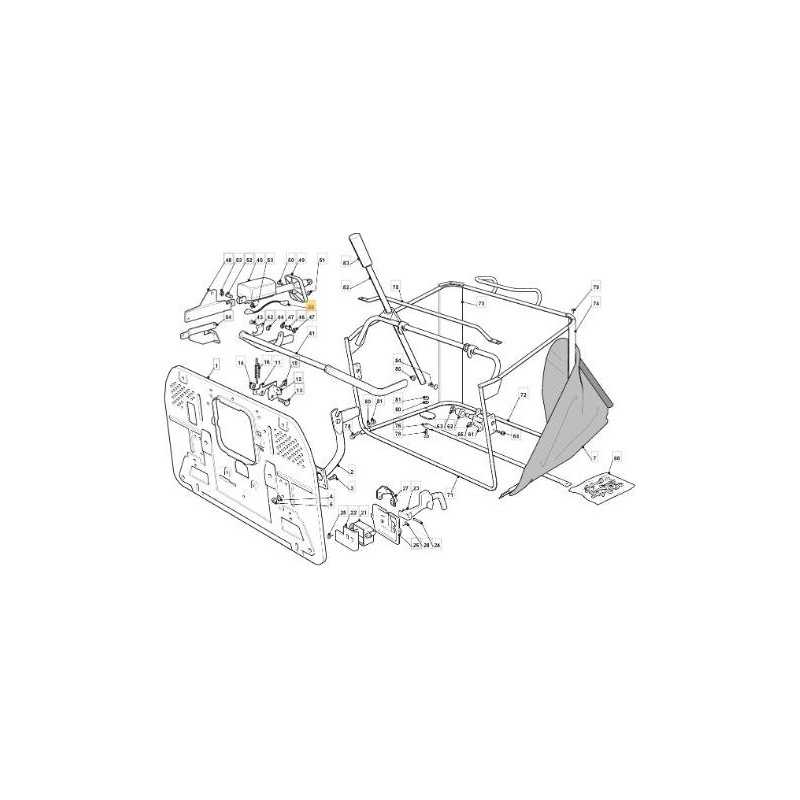 ORIGINAL STIGA ELECTRIC BAG LIFTING CONNECTION CABLE - 125065030/0