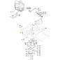 ORIGINAL STIGA CHOKE CONTROL CABLE - 118830166/0