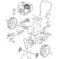 WHEEL RIM - ST 6276 PB ORIGINAL STIGA - 118820695/0