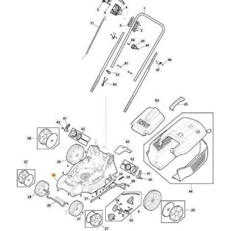 RAHMEN E 340 Li 40 ORIGINAL STIGA - 118810986/0 | NewgardenParts.com