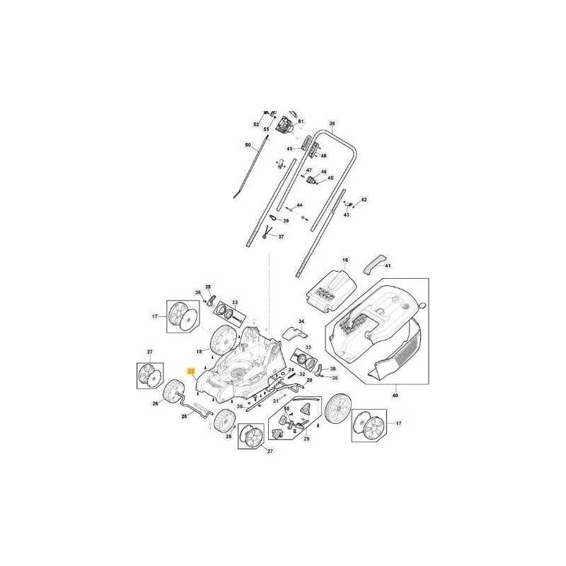 CADRE E 380 Li 40 ORIGINAL STIGA - 118811007/0