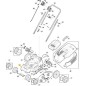 RAHMEN E 380 Li 40 ORIGINAL STIGA - 118811007/0
