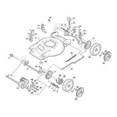 MCS47 EL.TR RAHMEN GRAU STIGA RACK+CTF ORIGINAL STIGA - 381005601/0 | NewgardenParts.com