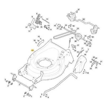 RAHMEN MP1/2 55 UL GRÜN RAL6005+CTF'18 ORIGINAL STIGA - 381004873/1 | NewgardenParts.com
