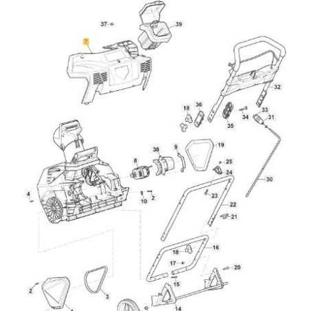 HINTERER RAHMEN ST 80V ORIGINAL STIGA - 118821094/0 | NewgardenParts.com