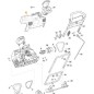 REAR FRAME ST 80V ORIGINAL STIGA - 118821094/0