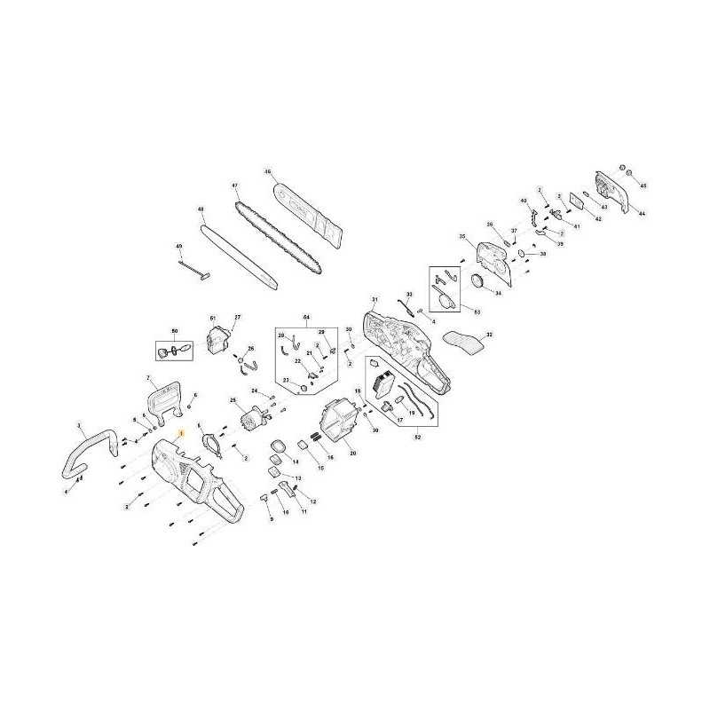 CADRE GAUCHE CS 700 LI 48 ORIGINAL STIGA - 118811398/0