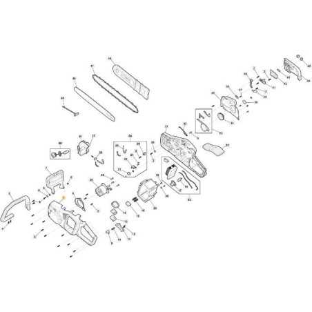 LINKER RAHMEN CS 700 LI 48 ORIGINAL STIGA - 118811398/0 | NewgardenParts.com