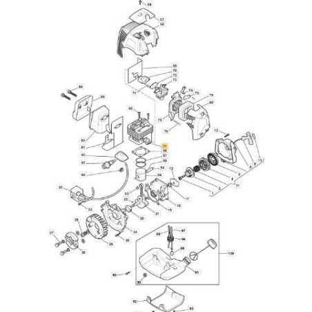 ZYLINDER 1E36F-2E-1 -RDC ORIGINAL STIGA - 123071024/0 | NewgardenParts.com
