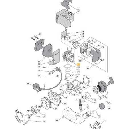 ZYLINDER 1E36F-E-1 – ORIGINAL STIGA NACHFÜLLUNG – 123071014/0 | NewgardenParts.com