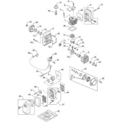 CYLINDER 2750-12111 -RDC ORIGINAL STIGA - 123071006/0 | NewgardenParts.com