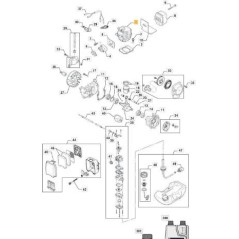 CILINDRO 5580-12110 -RDC ORIGINAL STIGA - 123071007/0 | NewgardenParts.com