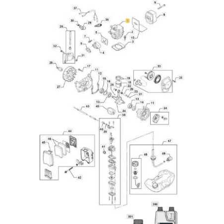 ZYLINDER 5580-12110 -RDC ORIGINAL STIGA - 123071007/0 | NewgardenParts.com