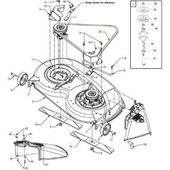 GÜRTEL (754-0329A) ORIGINAL STIGA - 120001251/0