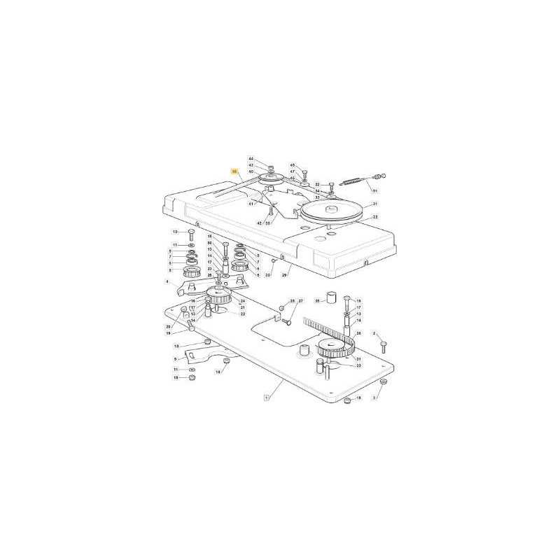 ORIGINAL STIGA OPTIBELT TC122 BLADE-VERBINDUNGSGÜRTEL – 135062828/0