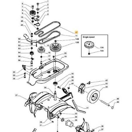 ORIGINAL STIGA-GÜRTEL – 1483-2036-01 | NewgardenParts.com