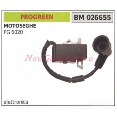 Bobina accensione PROGREEN per motori motoseghe PG 6020 ZM 6010 026655 | NewgardenParts.com