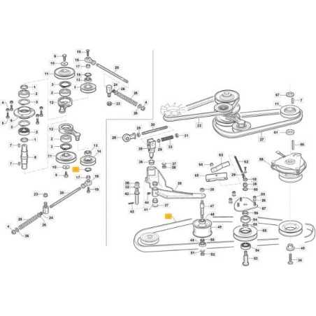 V-BELT SPB 2330 77-26 ORIGINAL STIGA - 118830010/0 | NewgardenParts.com