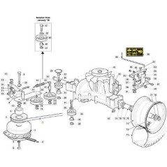 TRANSMISIÓN POR CORREA V TC HE C53I ORIGINAL STIGA - 135062029/0 | NewgardenParts.com