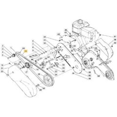 RIEMEN X10-1128 ZX80 ORIGINAL STIGA - 1483-2149-01