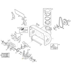 COCLEA DESTRA - ST 7276 PH ORIGINALE STIGA - 118821219/1 | NewgardenParts.com
